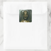 William de Valence Earl of Pembroke Quadratischer Aufkleber (Tasche)