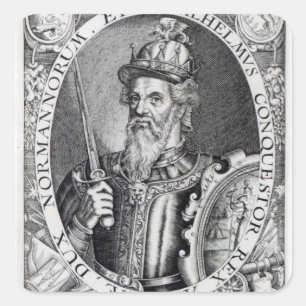 William der Eroberer, 1618 Quadratischer Aufkleber
