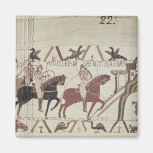 William der Eroberer kommt bei Bayeux an Magnet