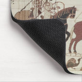 William der Eroberer kommt in Bayeux an Mousepad (Ecke)