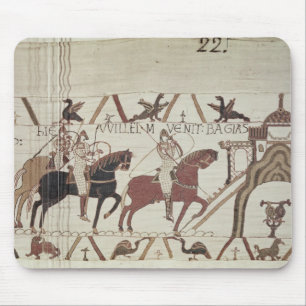 William der Eroberer kommt in Bayeux an Mousepad