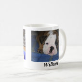 William die Bulldogge #2 Kaffeetasse (VorderseiteRechts)