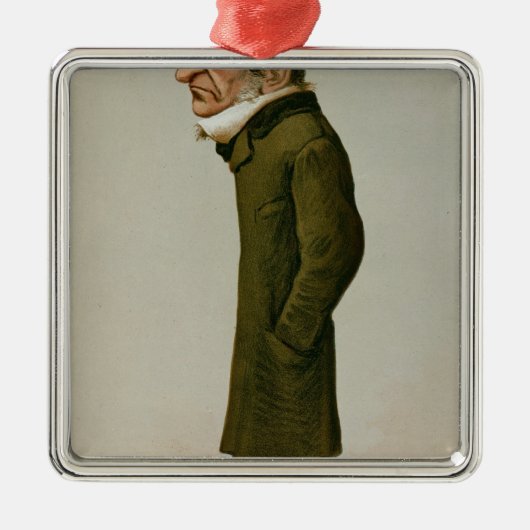 William Ewart Gladstone Ornament Aus Metall (Vorne)