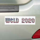 William F. Weld Präsidentschaftskandidat 2020 Autoaufkleber (Auf Auto)