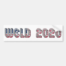 William F. Weld Präsidentschaftskandidat 2020 Autoaufkleber