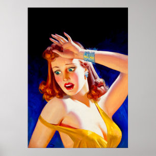 William Fulton Soare: Menace Pulp Cover Poster