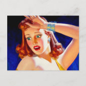 William Fulton Soare: Menace Puls Cover Postkarte (Vorderseite)