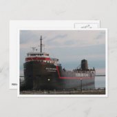 William G Mather Steamship Postcard Postkarte (Vorne/Hinten)