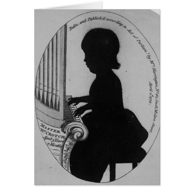 William-Gabelung, die das Organ spielt (Vorne)