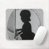 William-Gabelung, die das Organ spielt Mousepad (Mit Mouse)