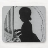 William-Gabelung, die das Organ spielt Mousepad (Vorne)