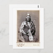 William Gilbert Gaul Native Amerikanische Ureinwoh Postkarte (Vorne/Hinten)