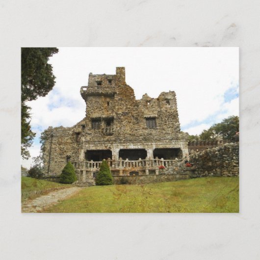 William Gillette Castle Postcard Postkarte (Vorderseite)