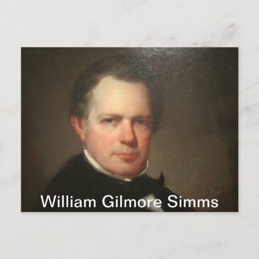 William Gilmore Simms Postkarte (Vorderseite)
