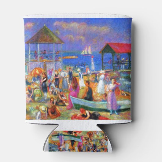 William Glackens Beach Scene Dosenkühler (Rückseite)