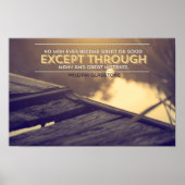 William Gladstone Inspiration Zitat "Fehler" Poster (Vorne)