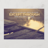 William Gladstone Inspiration Zitat "Fehler" Postkarte (Vorderseite)