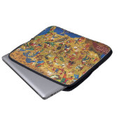 William Groppers Amerika - Cartoon Folklore Laptopschutzhülle (Vorne Knopf)