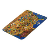 William Groppers Amerika - Cartoon Folklore Magnet (Linke Seite)