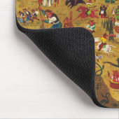 William Groppers Amerika - Cartoon Folklore Mousepad (Ecke)