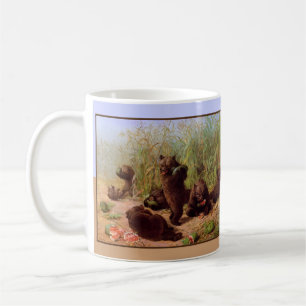 William H. Beard - Bären im Watermelon Patch Kaffeetasse