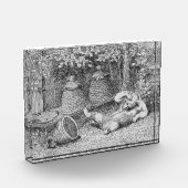 William H. Beard - Bear Stung by Bies Fotoblock (Links)