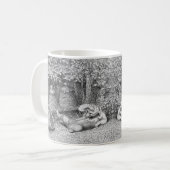 William H. Beard - Bear Stung by Bies Kaffeetasse (Vorderseite Links)