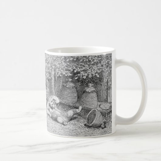 William H. Beard - Bear Stung by Bies Kaffeetasse (Rechts)