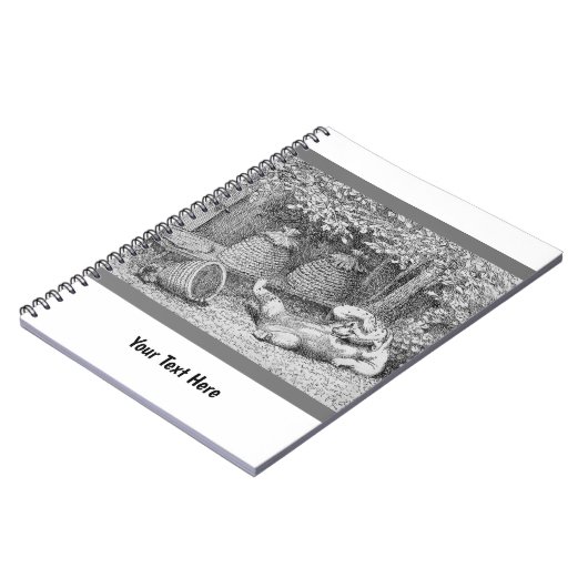 William H. Beard - Bear Stung by Bies Notizblock (Linke Seite)