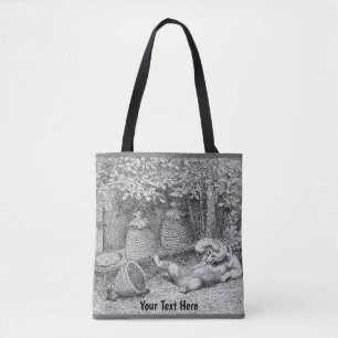 William H. Beard - Bear Stung by Bies Tasche