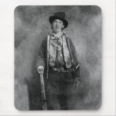 William H. Bonney, Billy Kid Old West Outlaw Mousepad (Vorne)