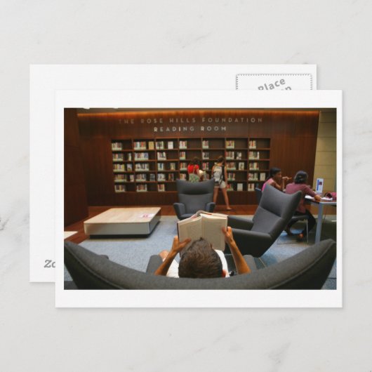 William H. Hannon Library Postcard Postkarte (Vorne/Hinten)