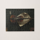 William Harnett Die alte Violine Puzzle (Horizontal)