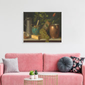 William Harnett - Just Dessert Leinwanddruck (Insitu (Wohnzimmer))