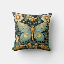 William Harris Butterfly Art Pillow Kissen