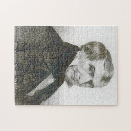 William Harrison 9. Präsident von Amerika. Puzzle (Horizontal)