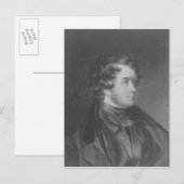 William Harrison Ainsworth Postkarte (Vorne/Hinten)