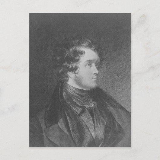 William Harrison Ainsworth Postkarte (Vorderseite)