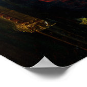 William Harvey demonstriert Charles I Poster (Ecke)