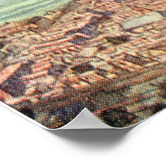 William Heath Robinson - Capetown Poster (Ecke)