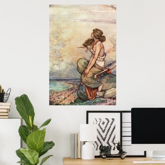 William Heath Robinson - Capetown Poster (Heimbüro)