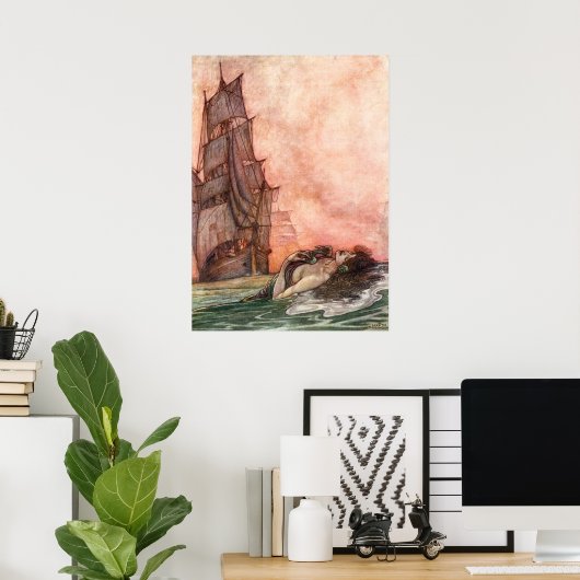 William Heath Robinson - Ein Song der Engländer Poster (Heimbüro)