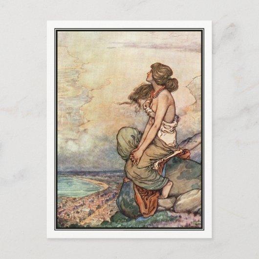 William Heath Robinson - Ein Song der Engländer Postkarte (Vorderseite)