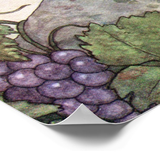 William Heath Robinson - Tommelise Poster (Ecke)