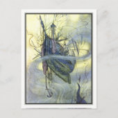 William Heath Robinson - Vintag Shipwreck Postkarte (Vorderseite)