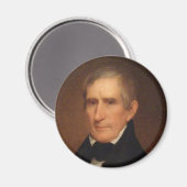 William Henry Harrison 9 Magnet (Vorderseite/Rückseite)