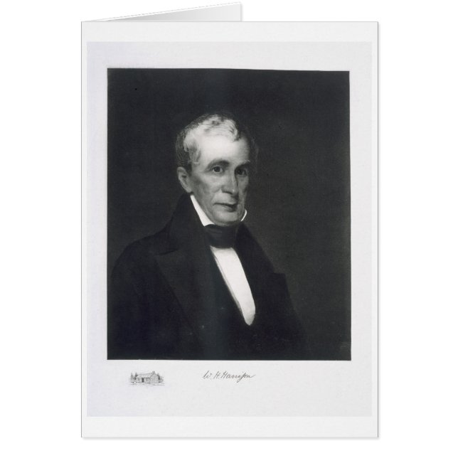 William Henry Harrison, 9. Präsident der Einheit (Vorne)