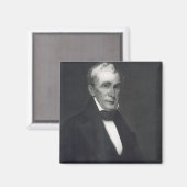 William Henry Harrison, 9. Präsident der Einheit Magnet (Vorderseite/Rückseite)