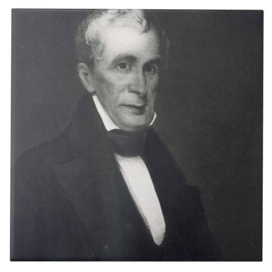 William Henry Harrison, 9. Präsident vereinigen Fliese (Vorderseite)