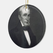 William Henry Harrison, 9. Präsident vereinigen Keramik Ornament (Links)
